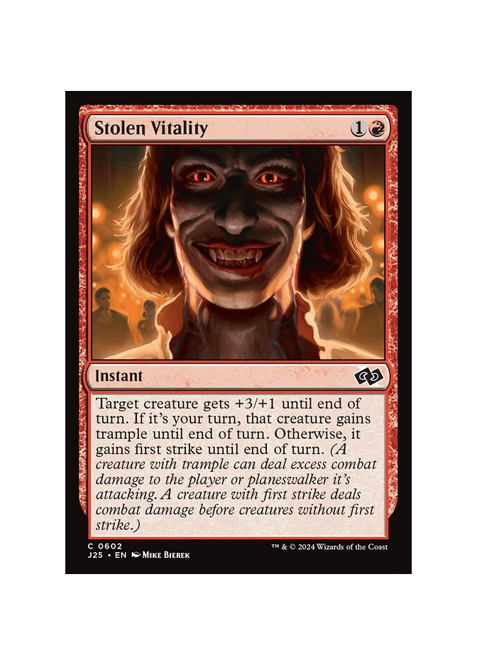 Stolen Vitality