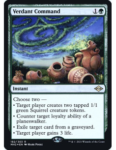Verdant Command - Foil
