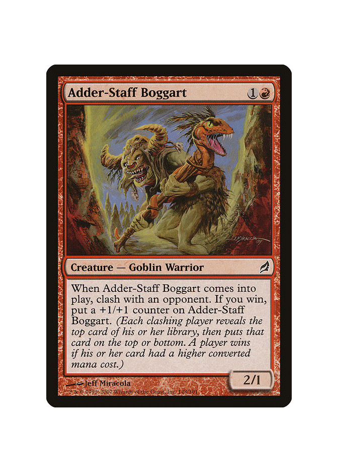 Adder-Staff Boggart - Foil