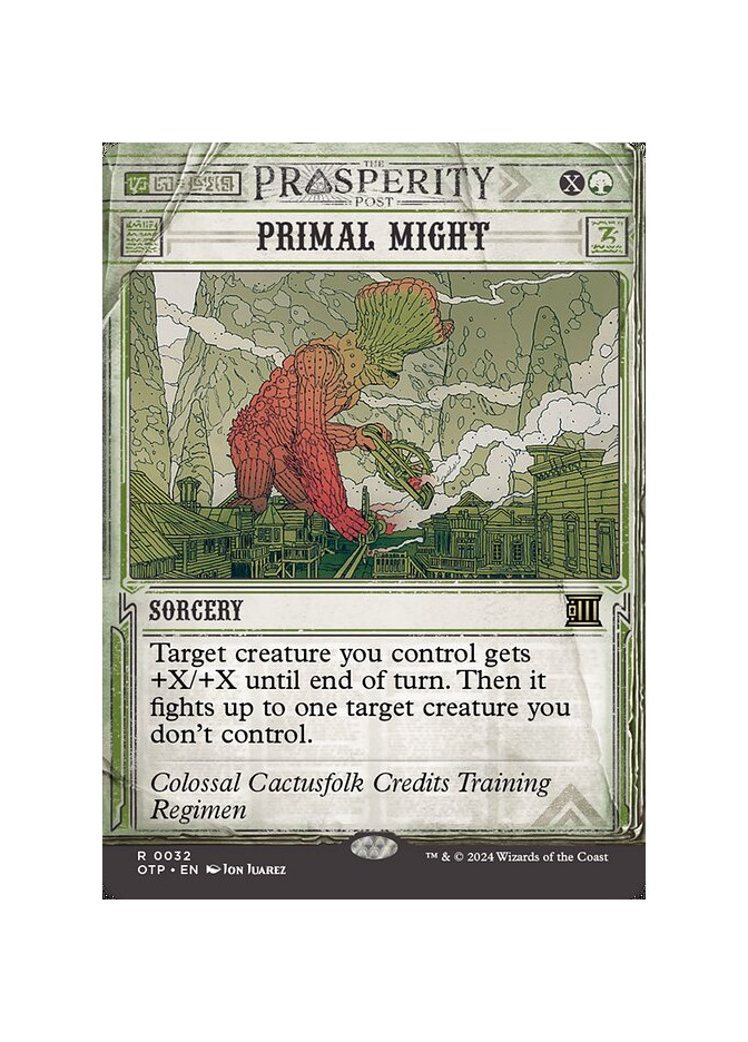 Primal Might - Foil