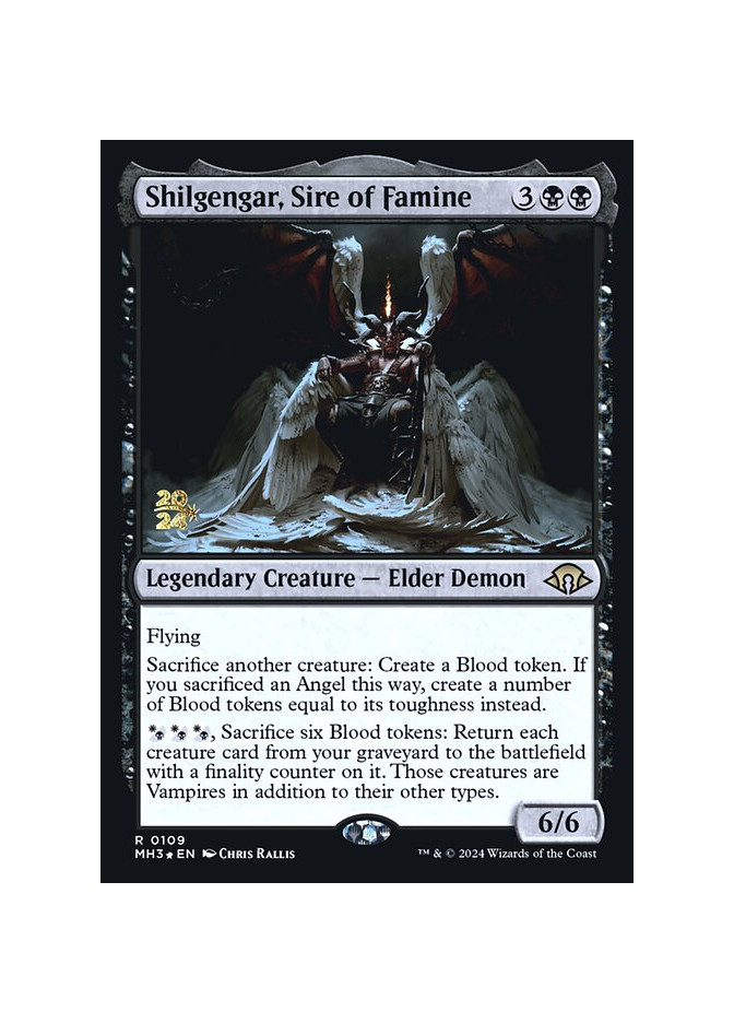 Shilgengar, Sire of Famine - Foil