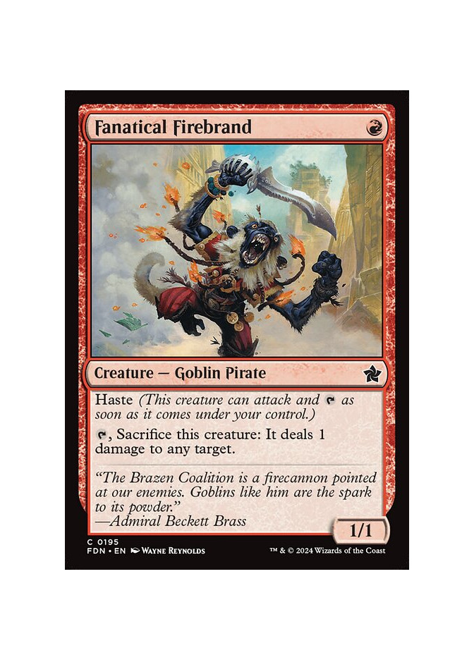 Fanatical Firebrand