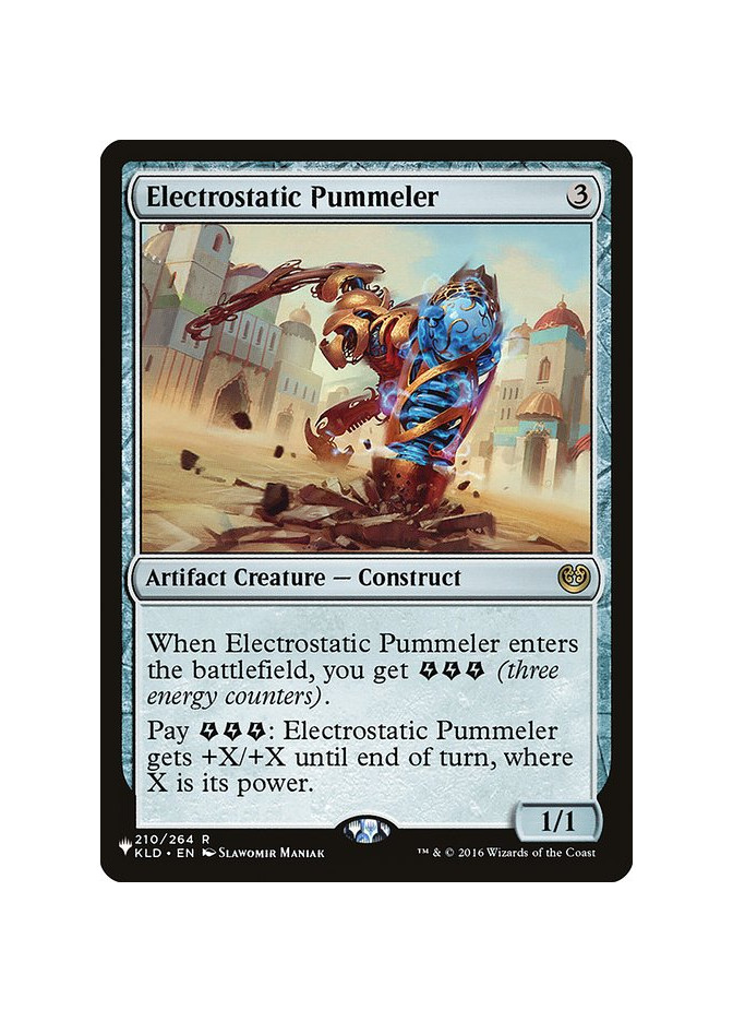 Electrostatic Pummeler