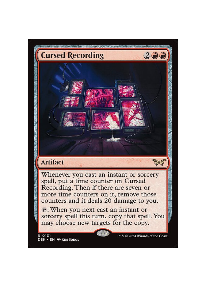 Cursed Recording - Foil