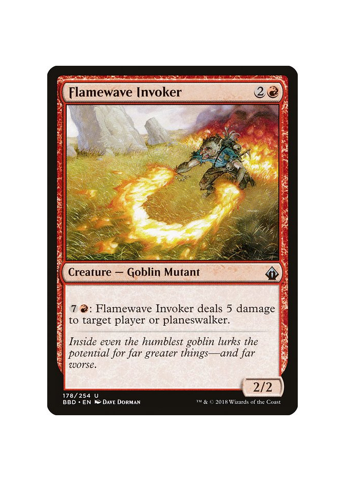 Flamewave Invoker - Foil