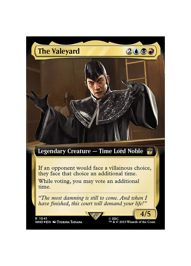 The Valeyard - Foil