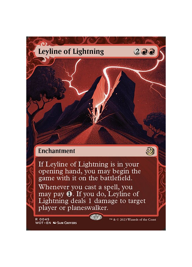 Leyline of Lightning - Foil