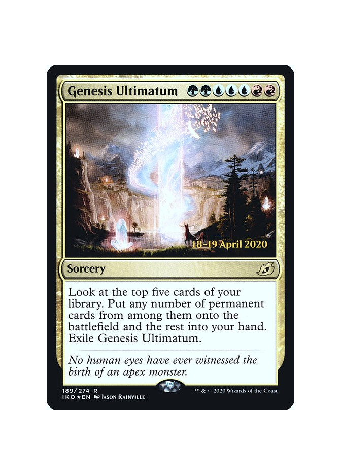 Genesis Ultimatum - Foil