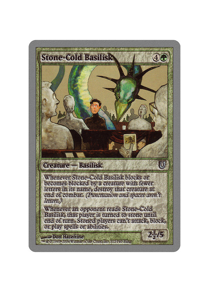 Stone-Cold Basilisk