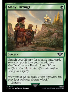 Many Partings - Foil