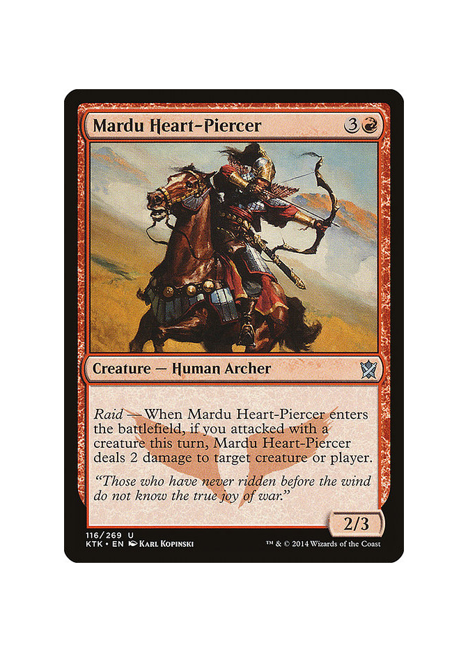 Mardu Heart-Piercer - Foil