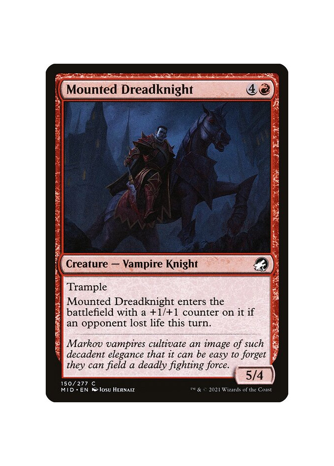Mounted Dreadknight - Foil