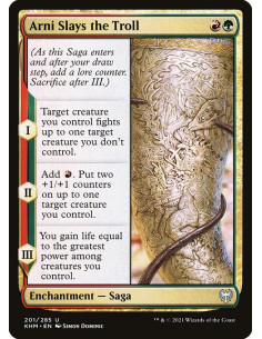 Arni Slays the Troll - Foil