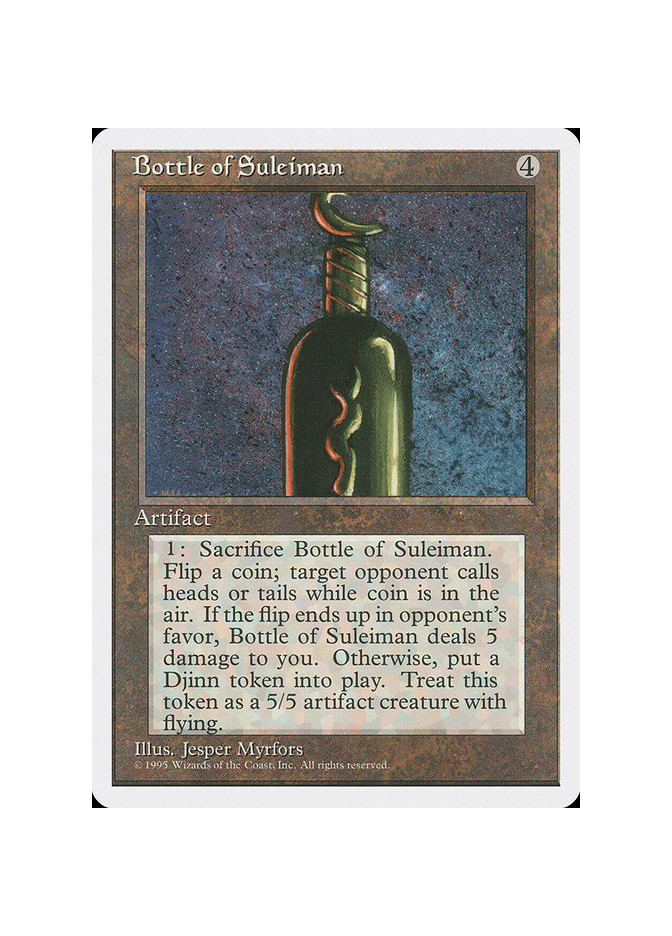 Bottle of Suleiman