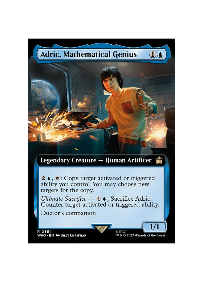 Adric, Mathematical Genius