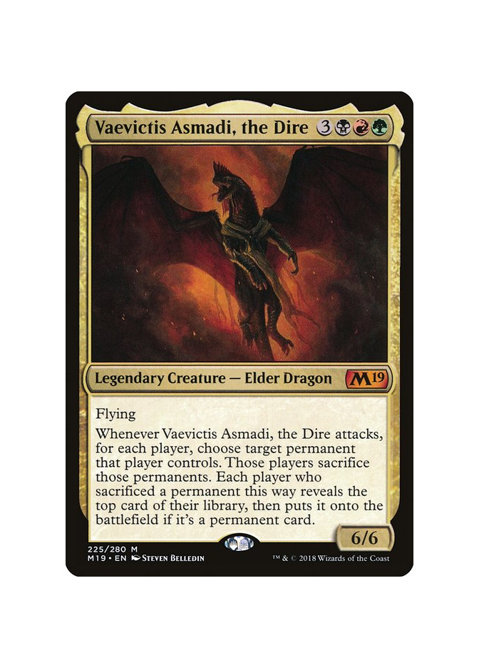 Vaevictis Asmadi, the Dire - Foil