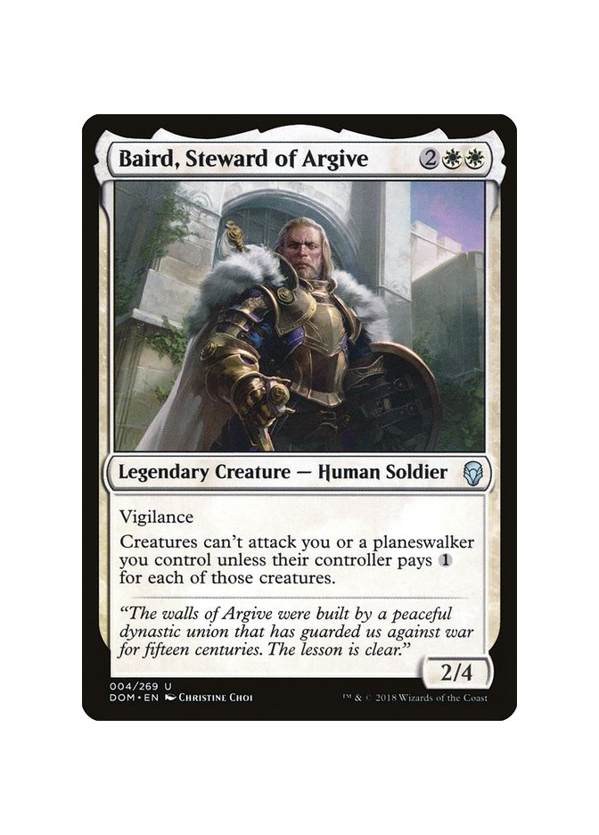 Baird, Steward of Argive