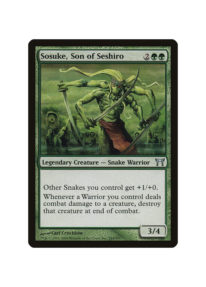 Sosuke, Son of Seshiro - Foil