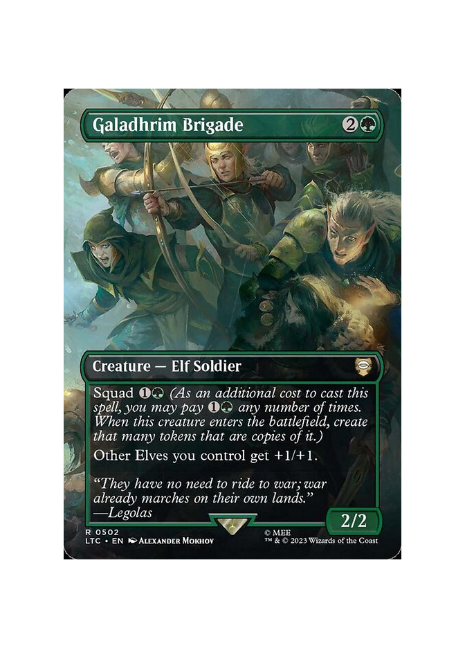 Galadhrim Brigade - Foil