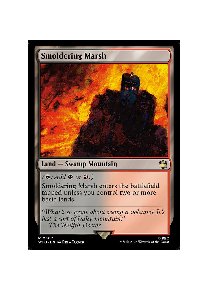 Smoldering Marsh - Foil