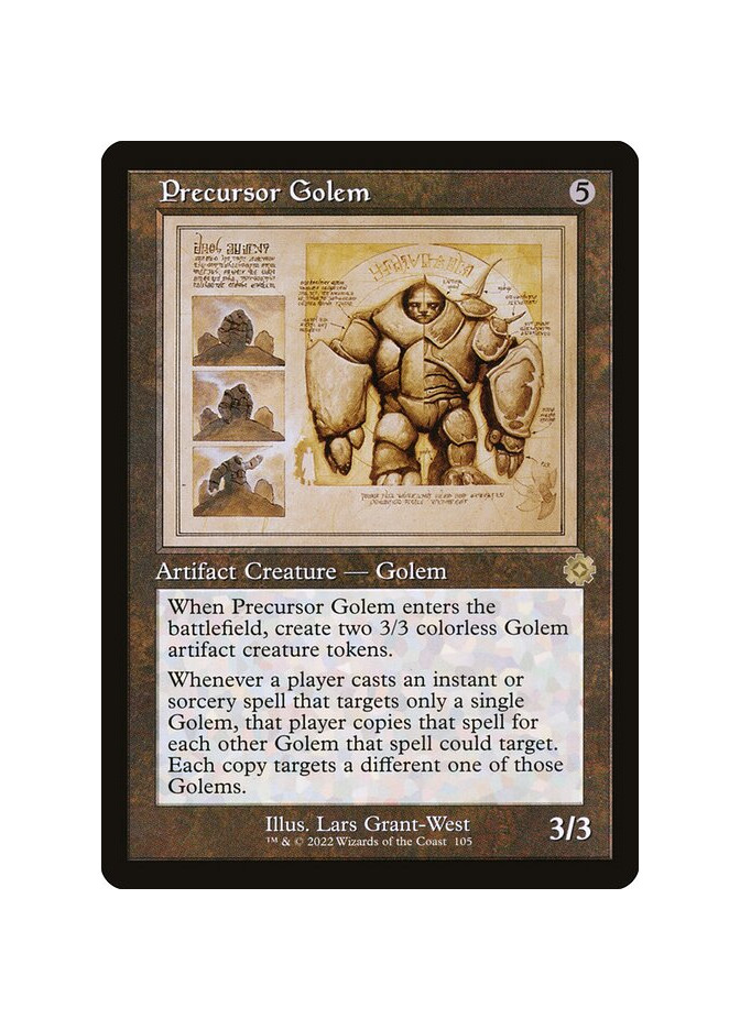 Precursor Golem - Foil