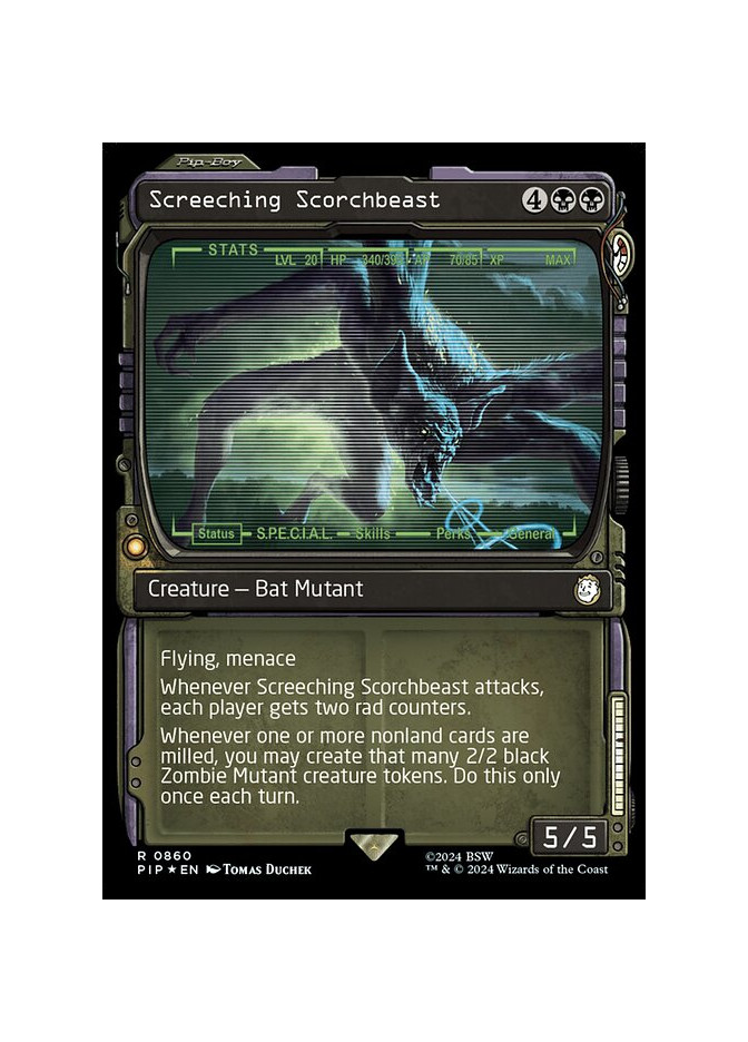 Screeching Scorchbeast - Foil