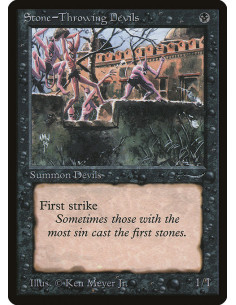 Stone-Throwing Devils