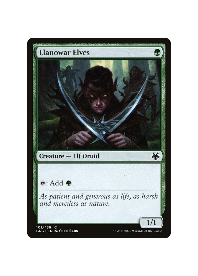 Llanowar Elves