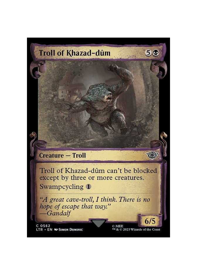 Troll of Khazad-dûm - Foil