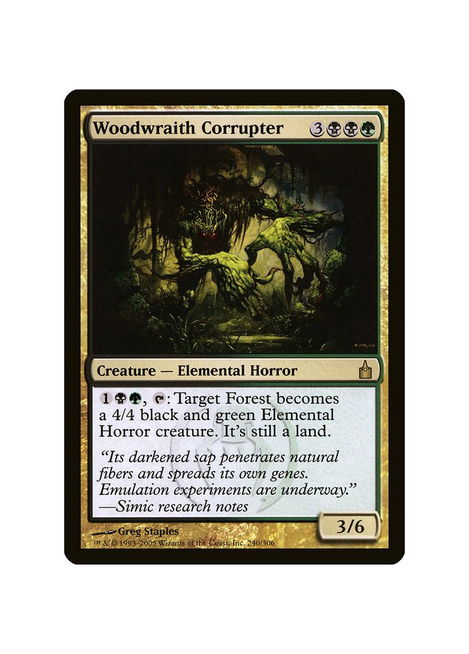 Woodwraith Corrupter - Foil