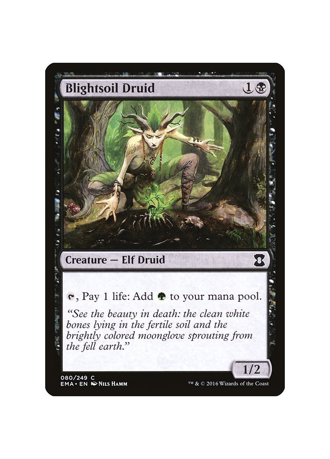 Blightsoil Druid - Foil