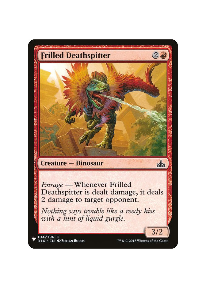 Frilled Deathspitter