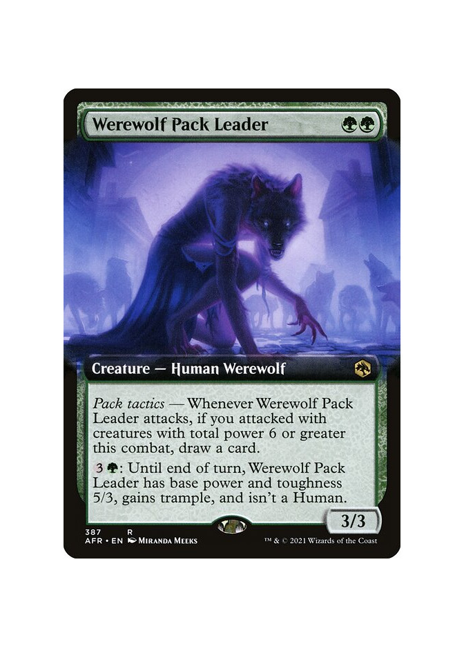 Werewolf Pack Leader - Foil