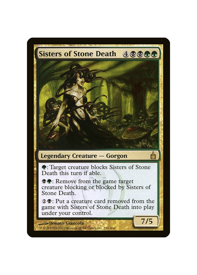 Sisters of Stone Death - Foil