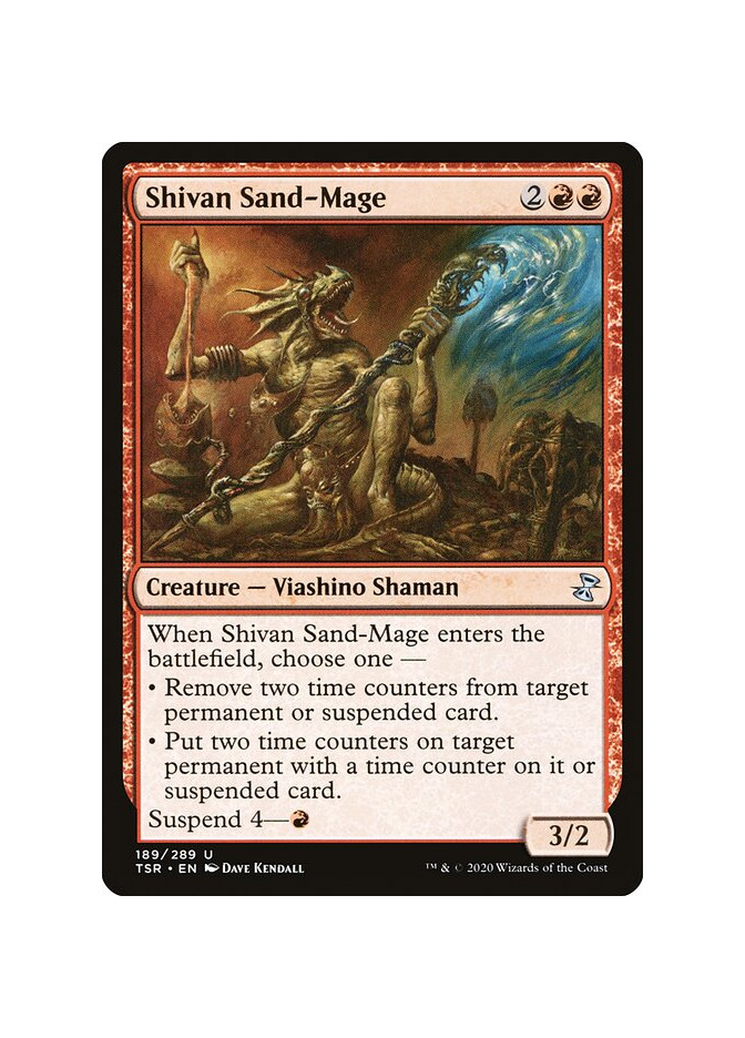 Shivan Sand-Mage - Foil