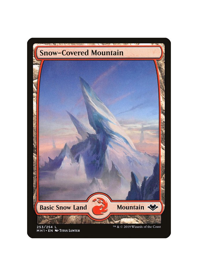 Snow-Covered Mountain