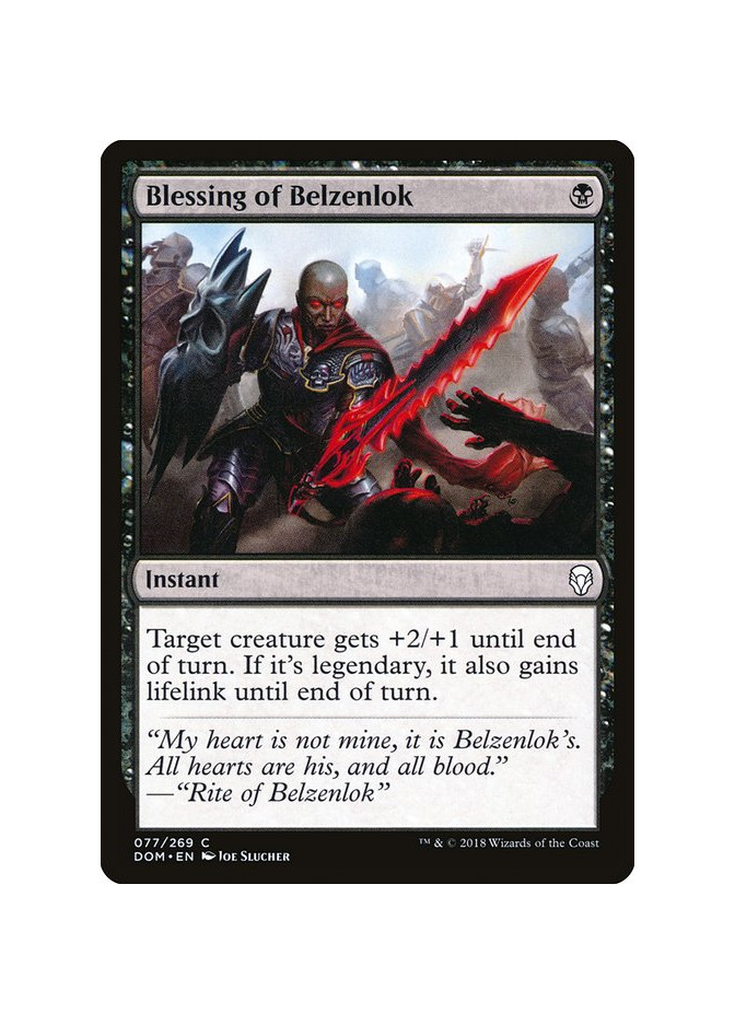 Blessing of Belzenlok - Foil