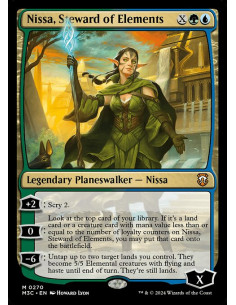 Nissa, Steward of Elements - Foil