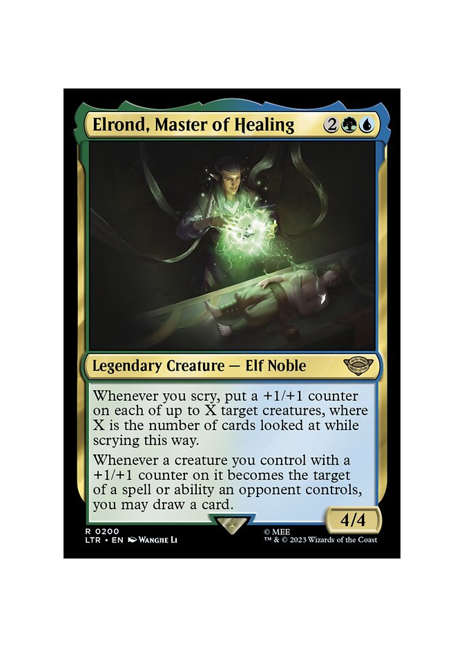 Elrond, Master of Healing