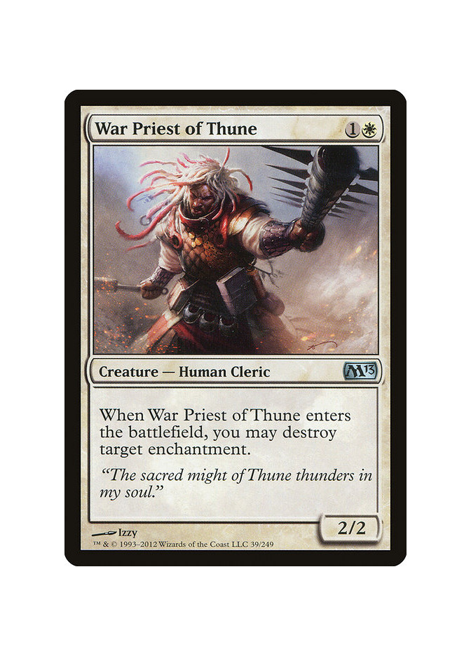 War Priest of Thune - Foil