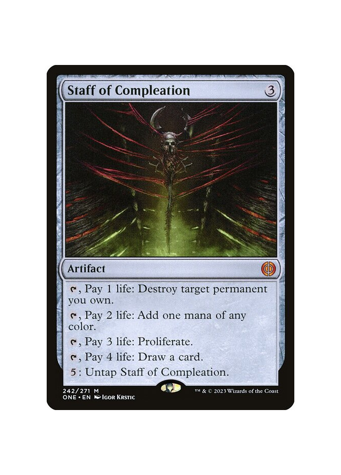 Staff of Compleation - Foil