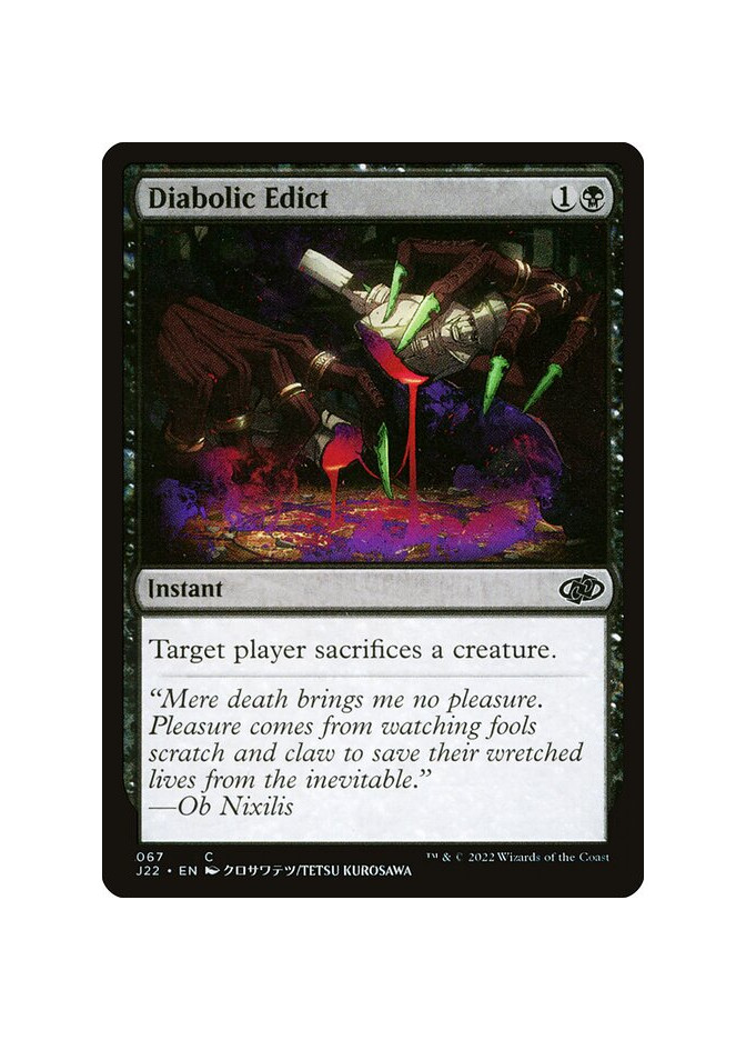 Diabolic Edict