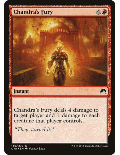 Chandra's Fury - Foil