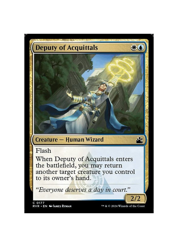 Deputy of Acquittals - Foil