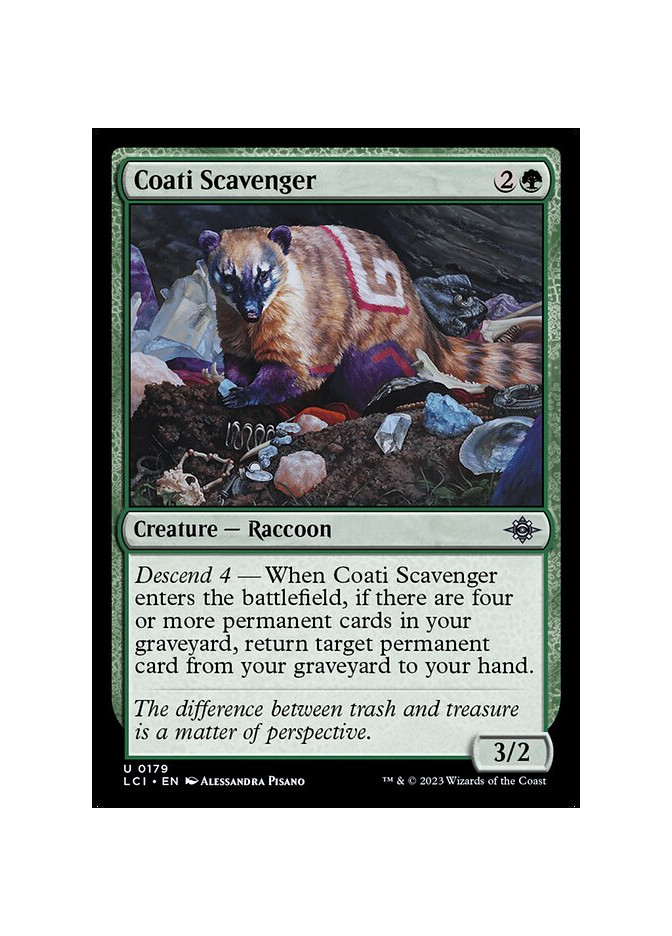 Coati Scavenger