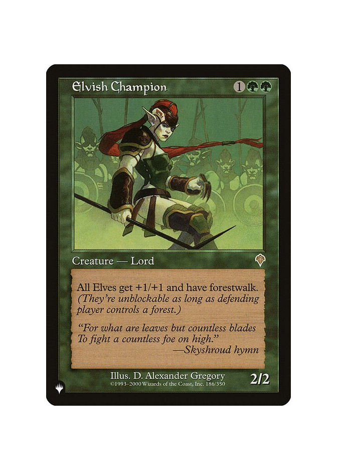 Elvish Champion