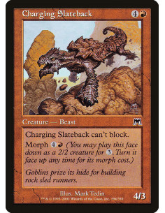 Charging Slateback - Foil