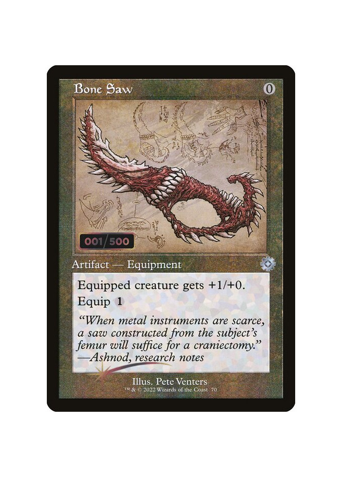 Bone Saw - Foil