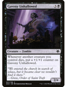 Gavony Unhallowed