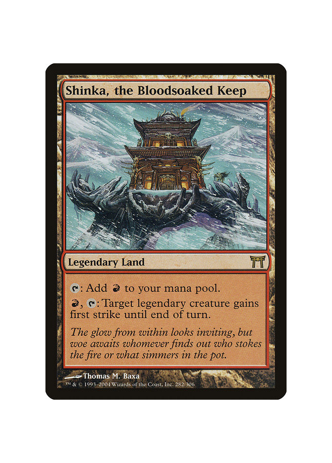 Shinka, the Bloodsoaked Keep - Foil